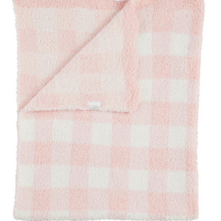 Gingham Chenille Blanket