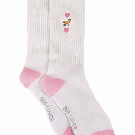 Embroidered Crew Socks