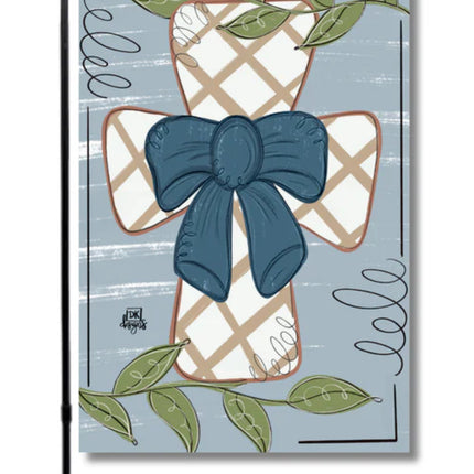 Mocha Cross Glam Flag