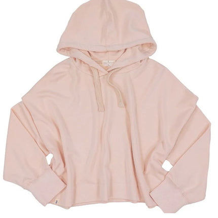 Solid Crop Hoodie