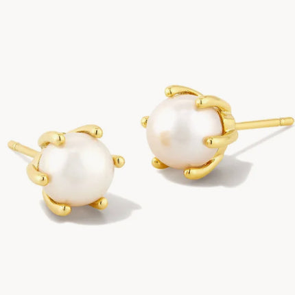 Ashton Pearl Stud Earrings