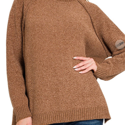 Chenille Raglan Sweater