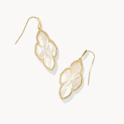 Abbie Paved Drop Earring