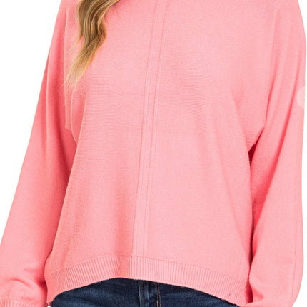 Viscose Front Seam Sweater