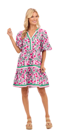 Cody Balloon Sleeve Dress