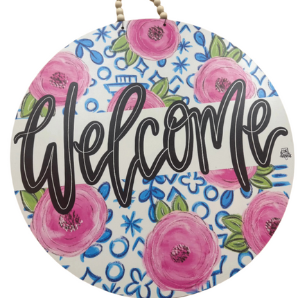 Chinoiserie Welcome Hanger
