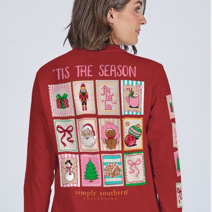 Carmine Stamp T-Shirt