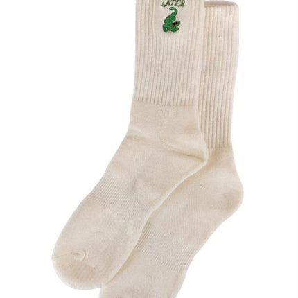 Men’s Embroidered Crew Socks