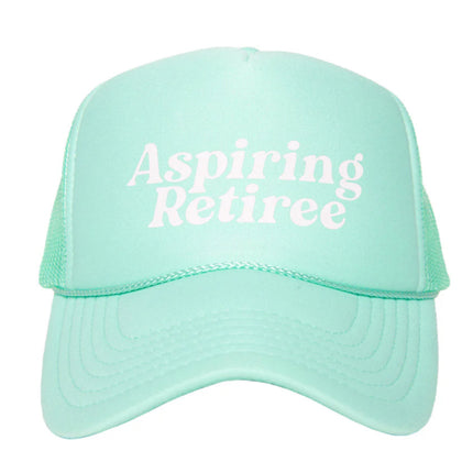 Aspiring Retiree Foam Trucker Hat