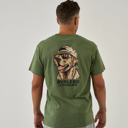 Mallard Camo Dog Heather Olive