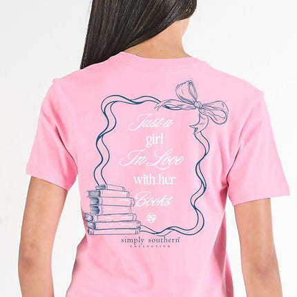 Just A Girl In Love With Her Books T-Shirt