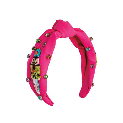 Holiday Beaded Headband