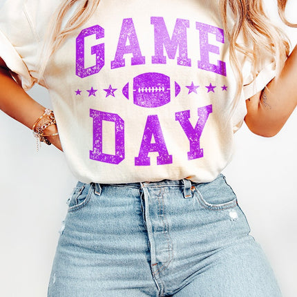 Game Day Football Comfort Colors Tee