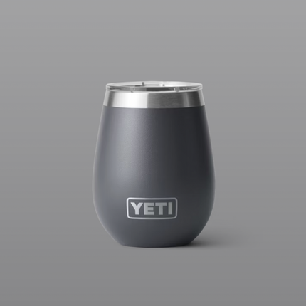 10oz Wine Tumbler- Charcoal