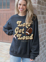 Simply Southern Let’s Get Loud Game Day Crewneck