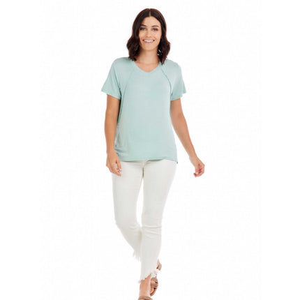 MudPie Minah V Neck Tee