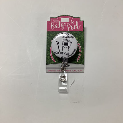 Outside The Box - Badge Reel Acrylic