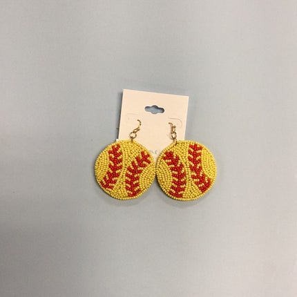 Golden Stella baseball/softball collection earrings