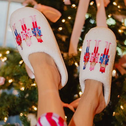 Nutcracker Holiday Slipper