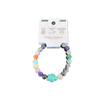 Simply Southern Tracker Bracelet- Turtle