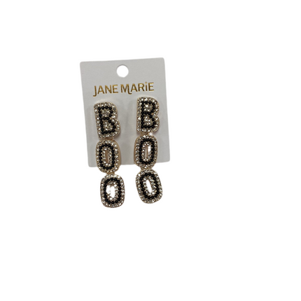 Hanging “Boo” earrings