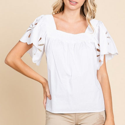 JODIFL Solid Top with Flower-Holes