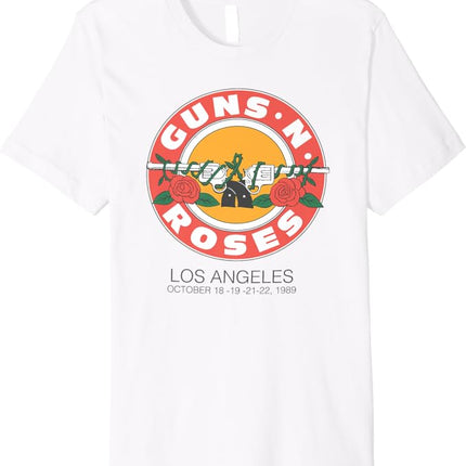 Guns N’ Roses LA White Tee