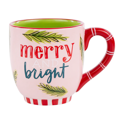 Glory Haus Merry and Bright Vintage Mug