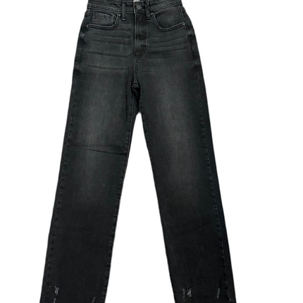 High Rise Clean Straight Leg