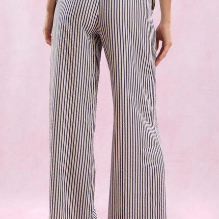 Peach Love Stripe Easy Pant