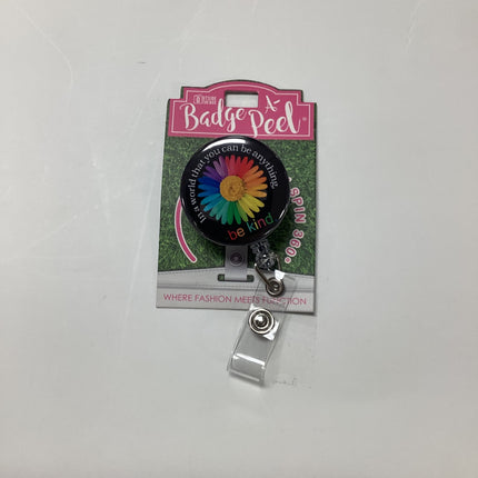 Outside The Box - Badge Reel Acrylic