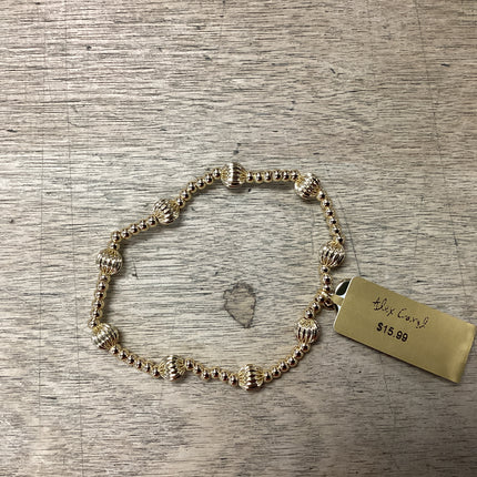 Vintage Pumpkin Beaded Bracelet