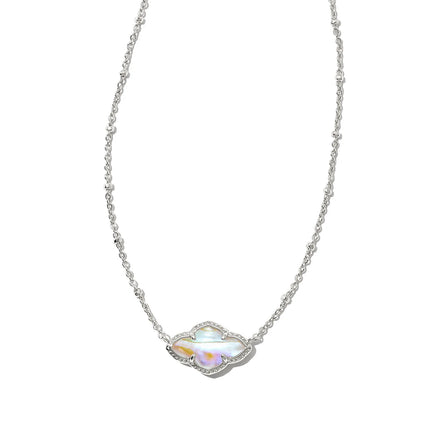 Kendra Scott Abbie Pendant Iridescent Abalone Necklace