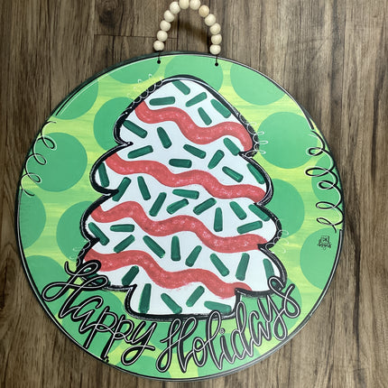 DK Designs Oh Christmas Tree Door Hanger