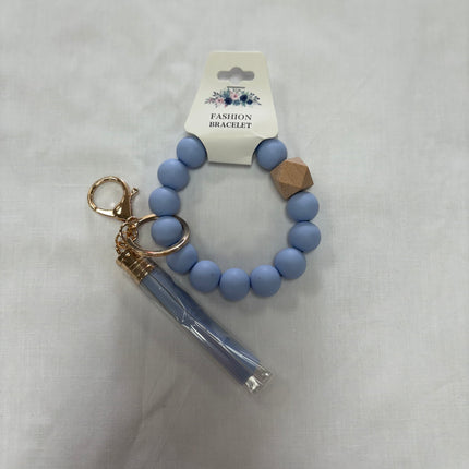 Silicone Beaded Keychain