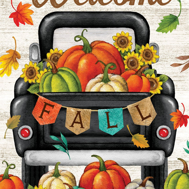 Pumpkin Truck Flag