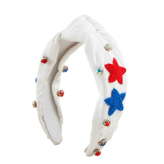 July 4th Beaded Headband Collection