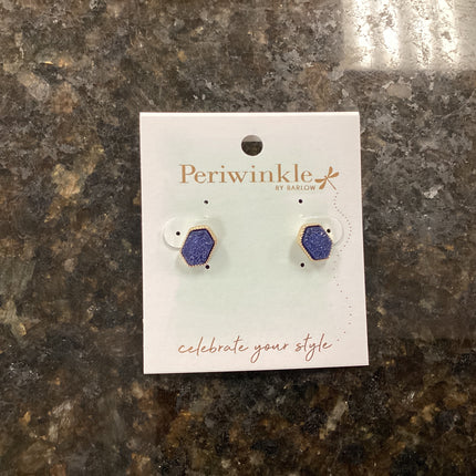 Periwinkle - Druzy color assortment earrings