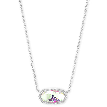 Kendra Scott Elisa Necklace Silver Collection