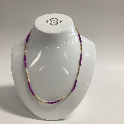 Alex Carol Seed Bead and Ball Necklace