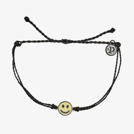 PuraVida Enamel Happy Face Bracelet