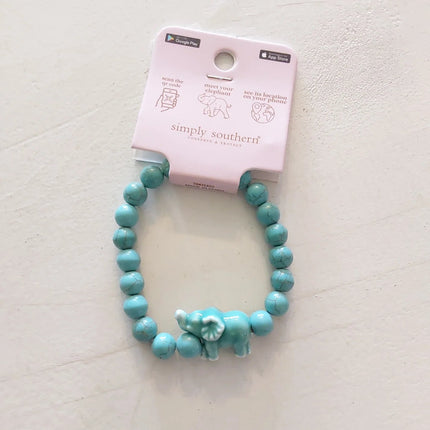 Simply Southern Tracker Bracelet- Elephant