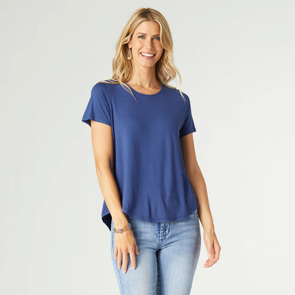 Coco + Carmen Erin Pleat Back Tee