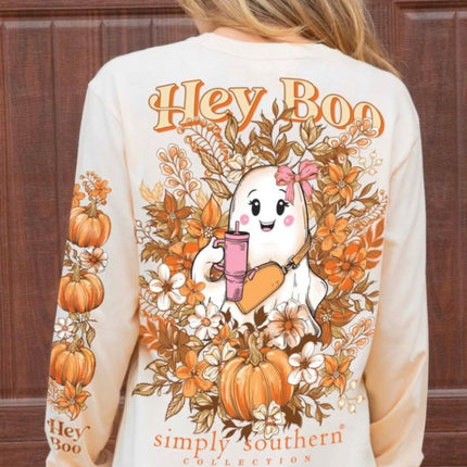 Simply Southern Boo Whispers Long Sleeve