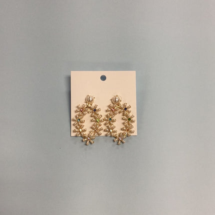 Golden Stella floral collection earrings