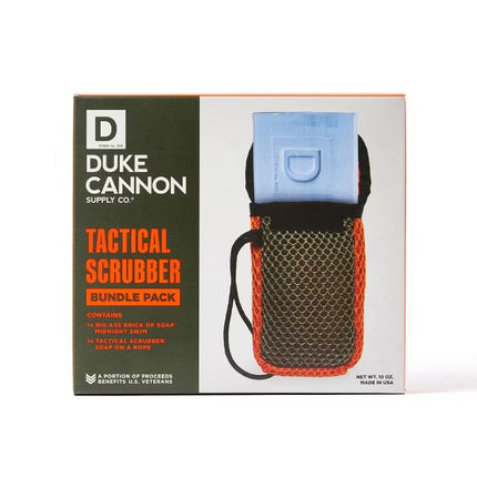 Duke Cannon Tactical Scrubber Midnight Swim