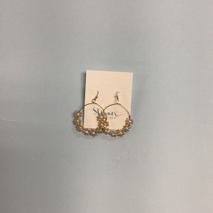 Golden Stella floral collection earrings