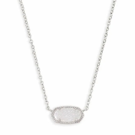 Kendra Scott Elisa Necklace Silver Collection