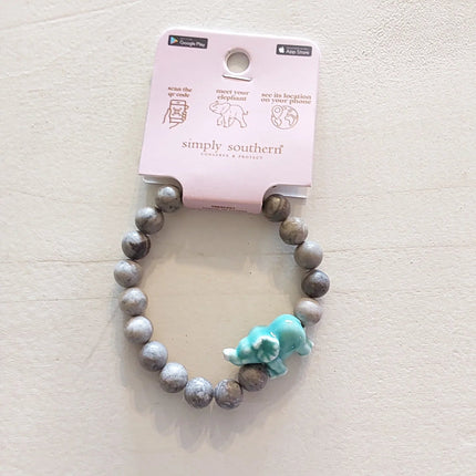 Simply Southern Tracker Bracelet- Elephant