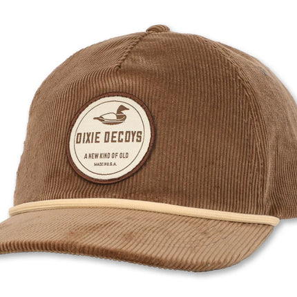 Dixie decoy corduroy rope hat